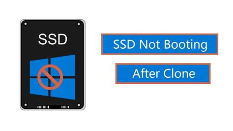 clone hdd to ssd not booting|make disk bootable after clone.